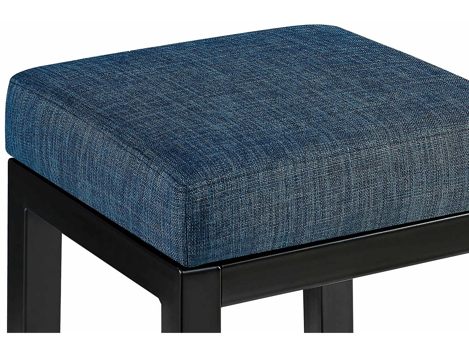 Tabouret de bar - Tissu - Bleu - Taylor B85