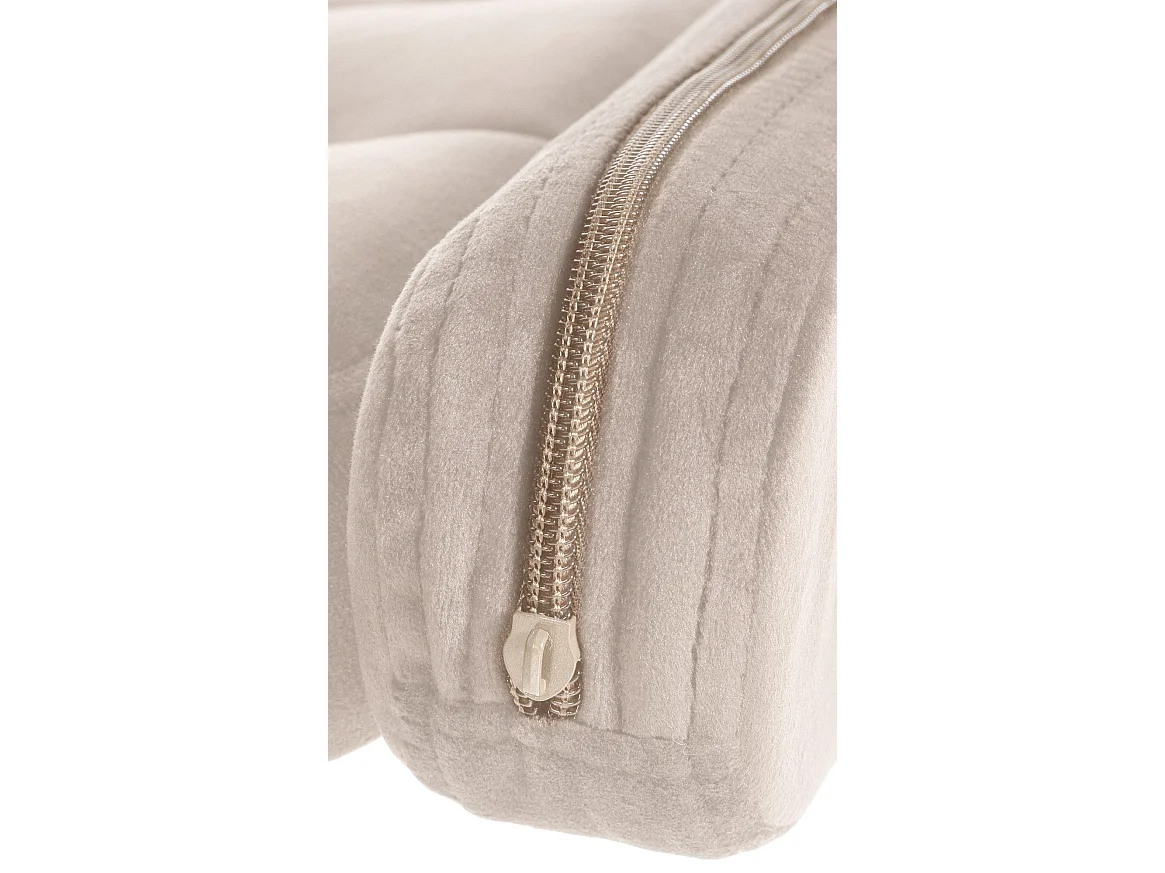 Tabouret de bar - Velours - Crème - Dublin