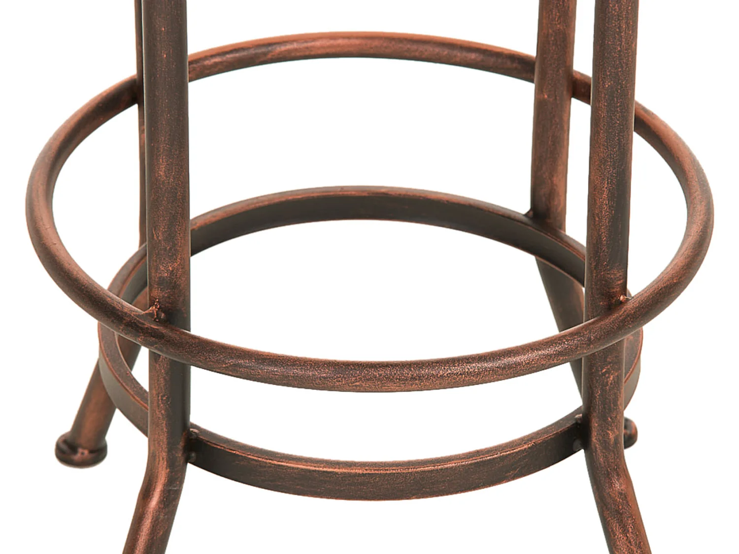 2er Set Barhocker - Metall - bronze - Pino