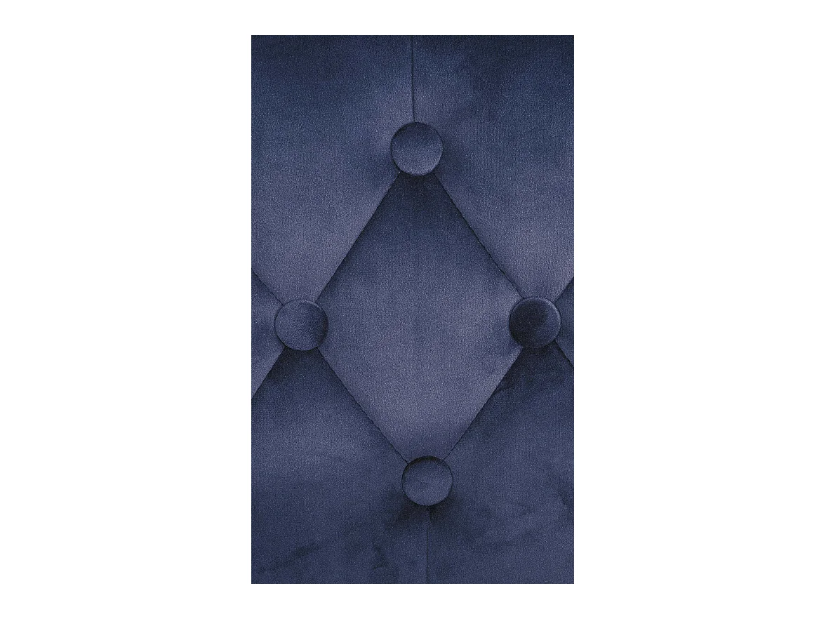 Tabouret de bar - Velours - Bleu - Dublin