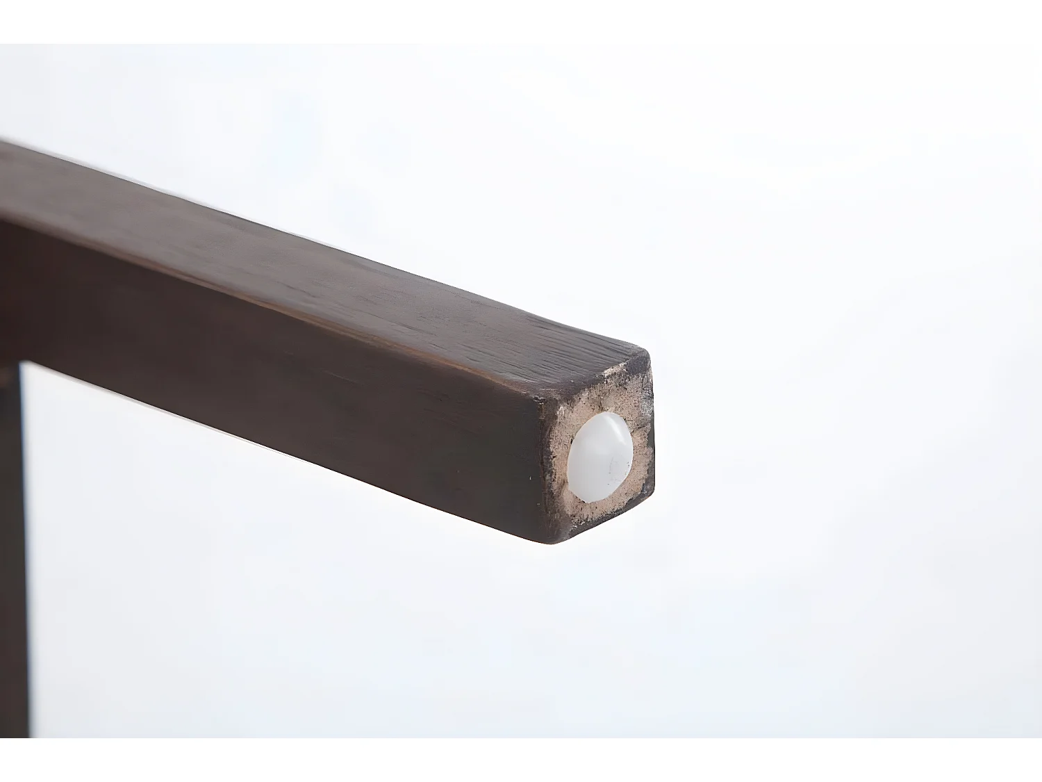 Set van 2  Barkruk - Stof & Hout - creme - Louise