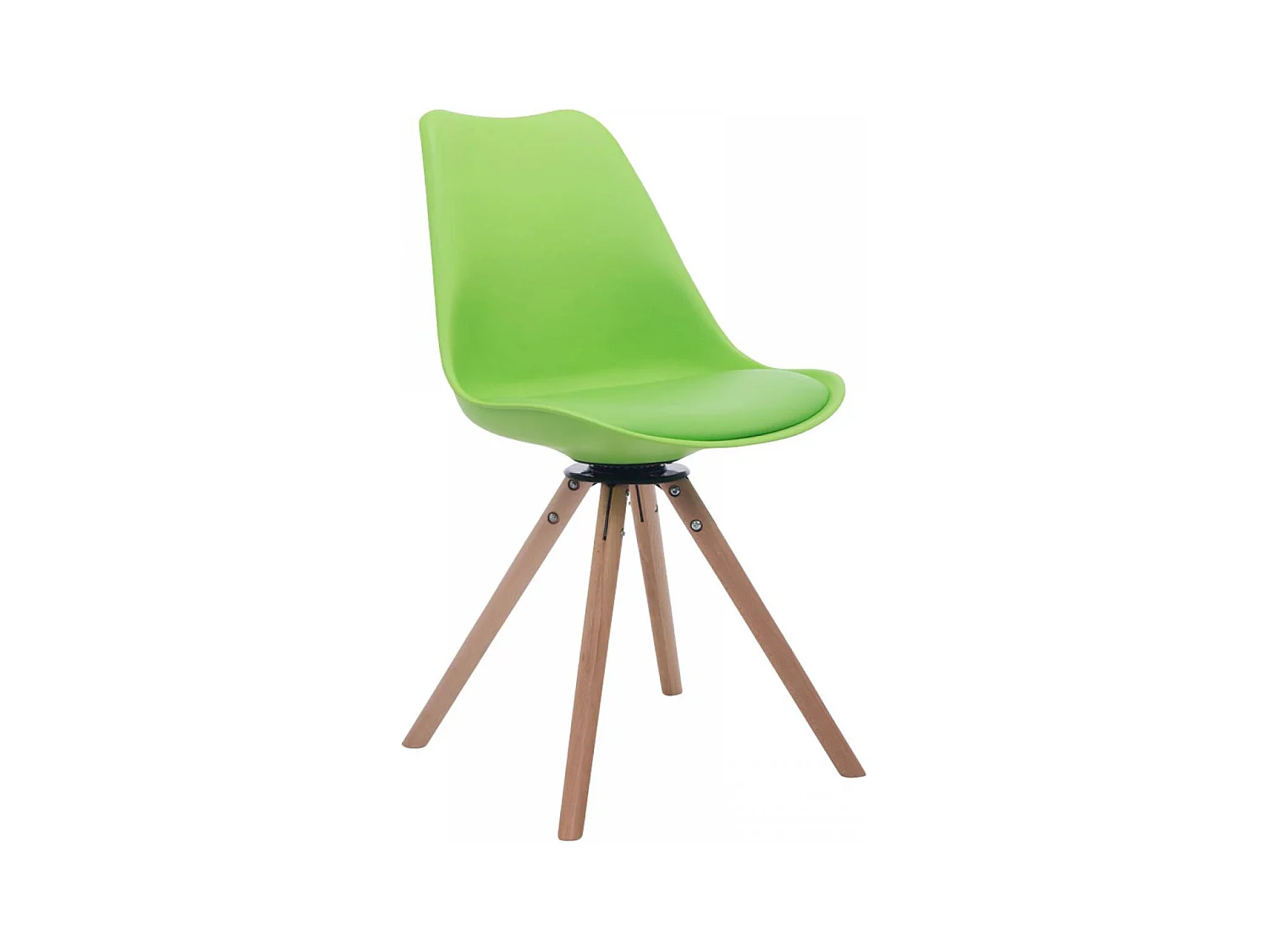 chaise salle à manger - Similicuir & Nature - Vert - Troyes