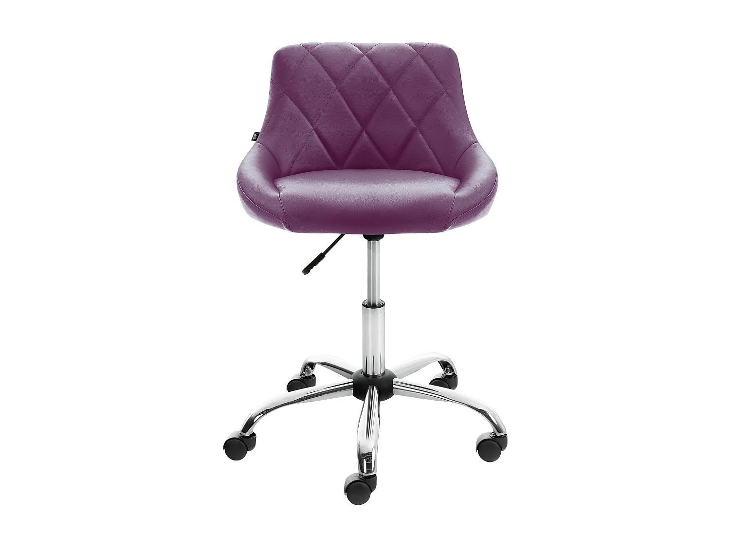 Chaise de bureau - Similicuir & Métal chromé - Lazio