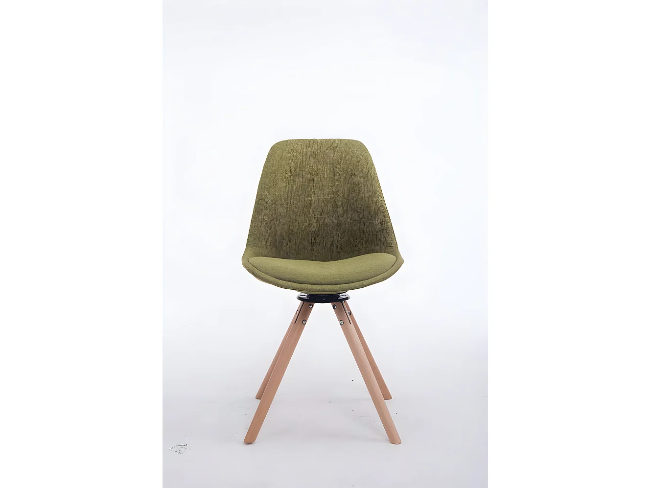 Conferentiestoelen - Stof & Hout - groen - Troyes