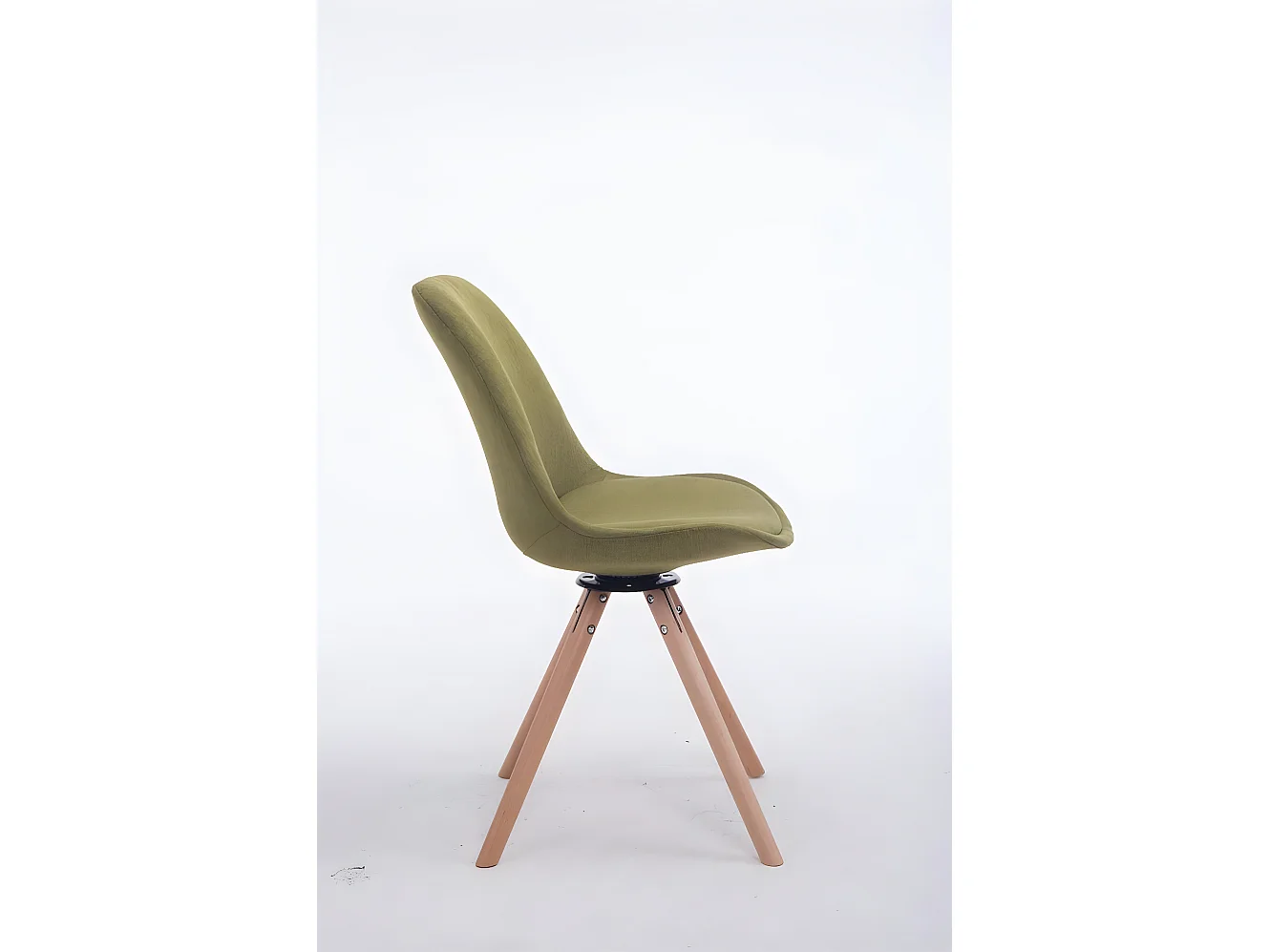 Conferentiestoelen - Stof & Hout - groen - Troyes