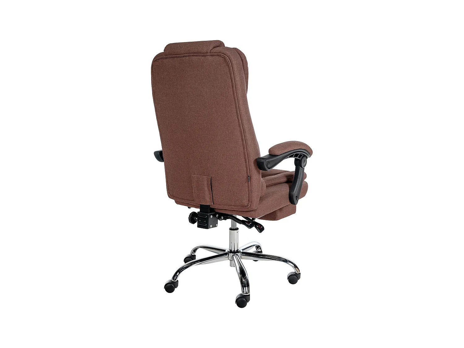 Chaise de bureau - Tissu - Marron - Oxygen