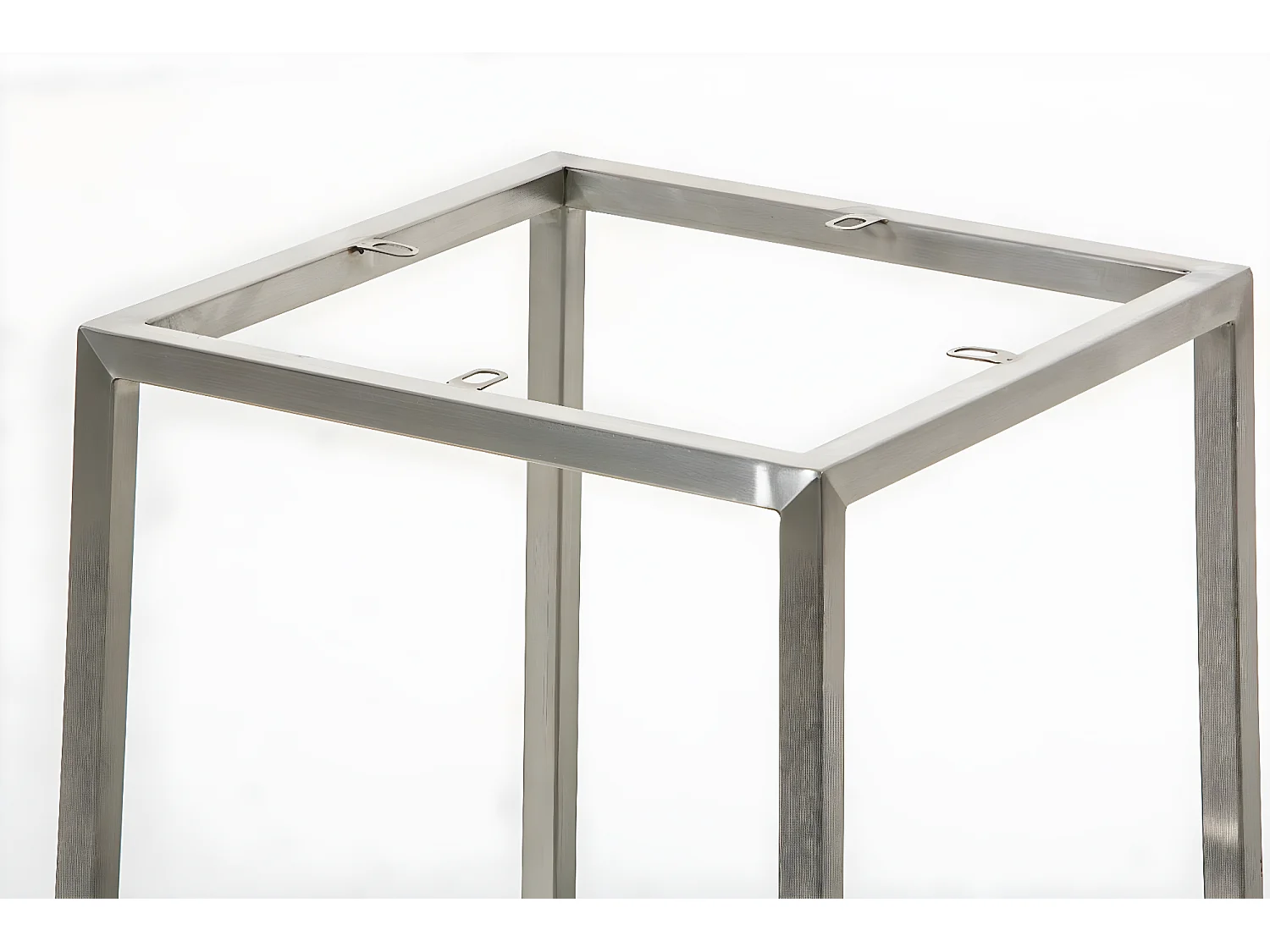 Tabouret de bar - Tissu & Acier inoxydable - Bleu - Montreal 85