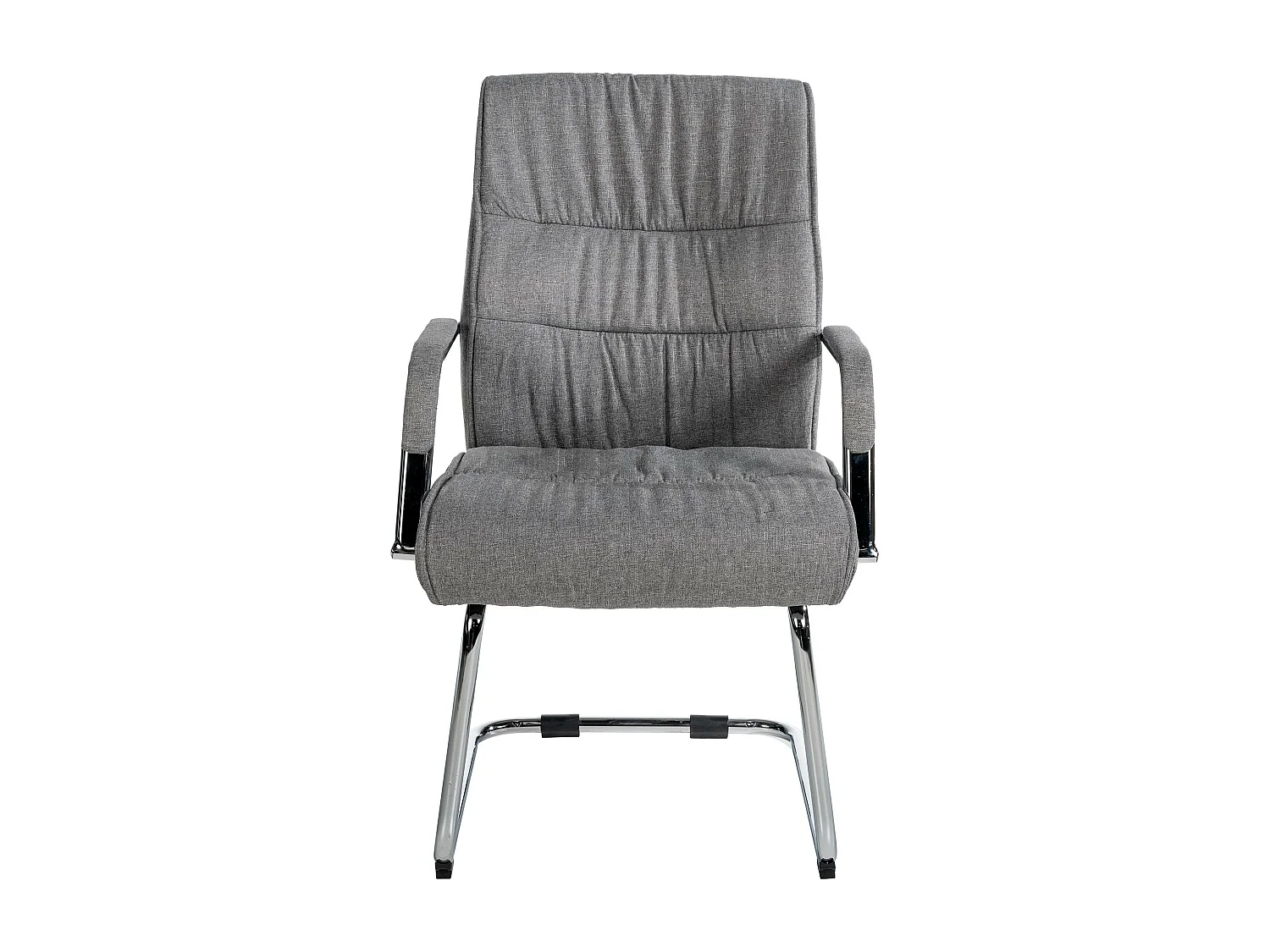 Lot de 2  chaises oscillantes - Tissu - Gris clair - Sievert