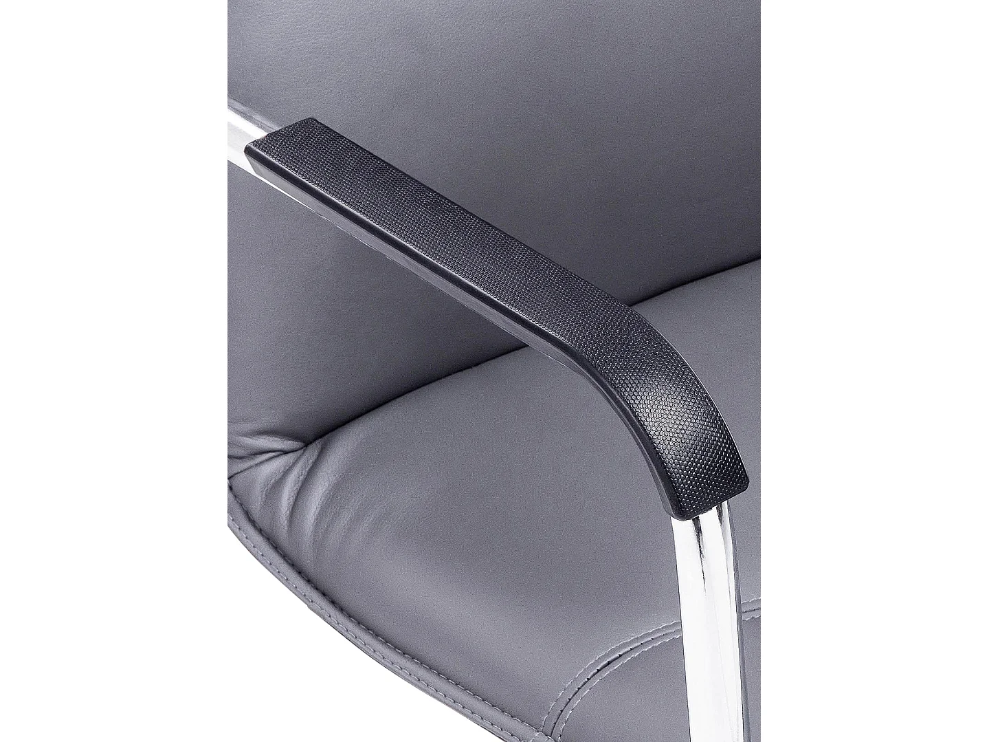 chaises oscillantes - Similicuir - Gris - Seattle