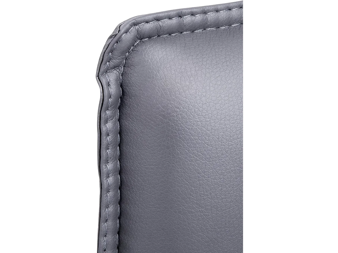 chaises oscillantes - Similicuir - Gris - Seattle