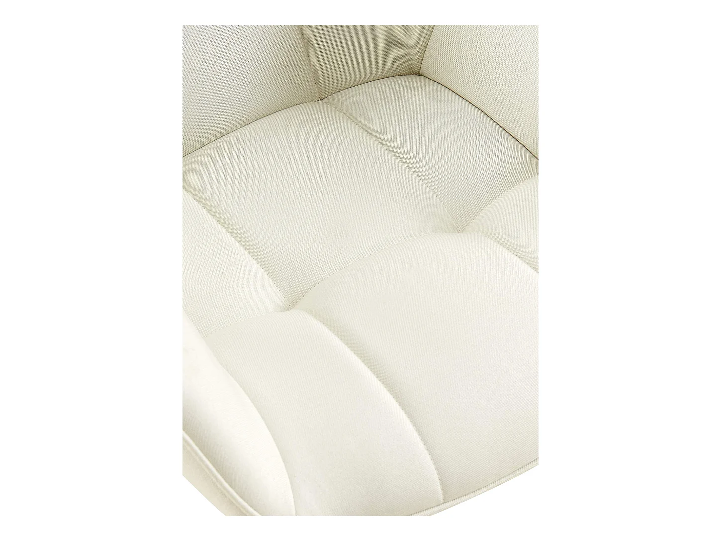 Stoel met armleuningen - Stof - creme - Roseville