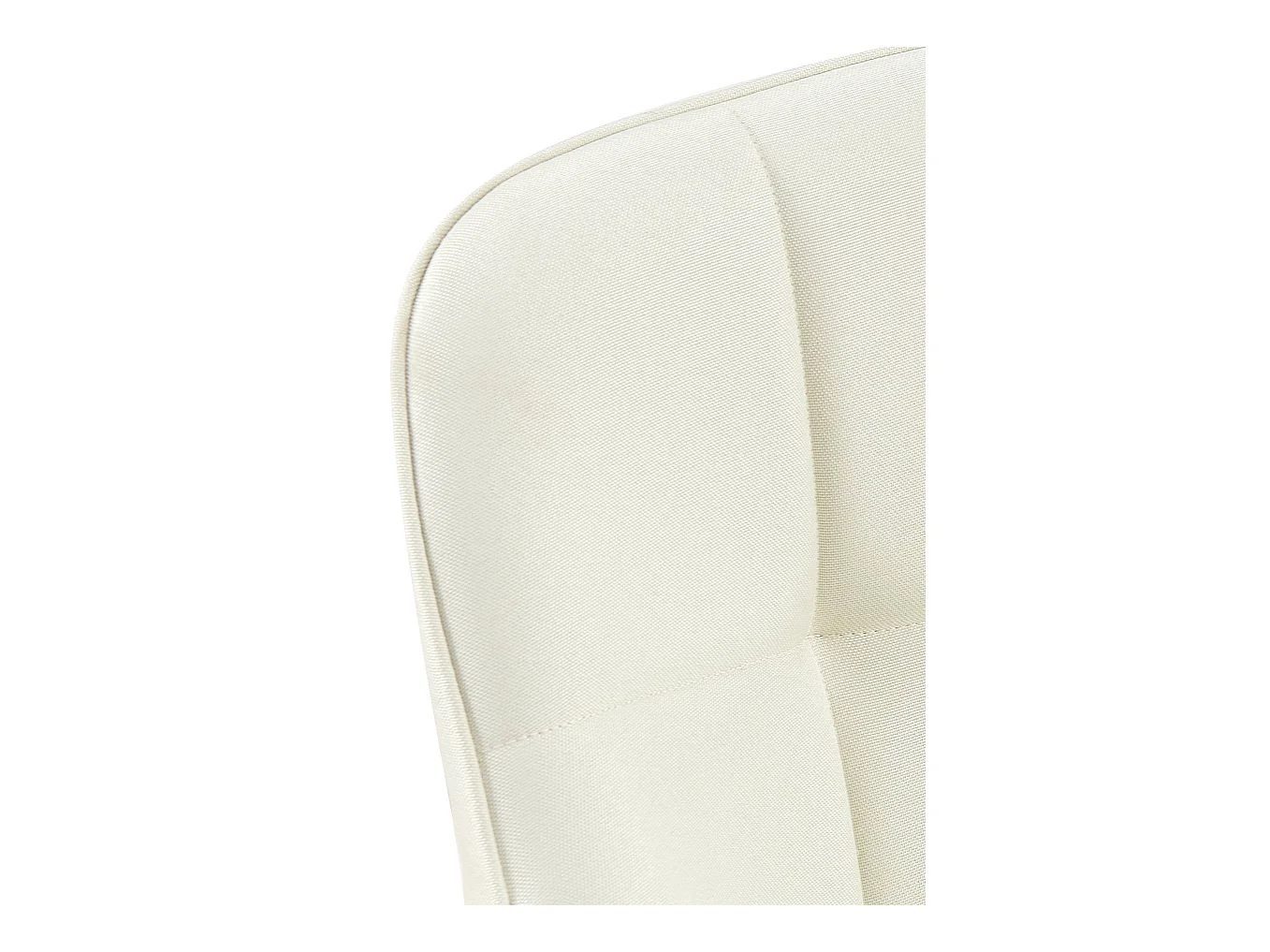Stoel met armleuningen - Stof - creme - Roseville