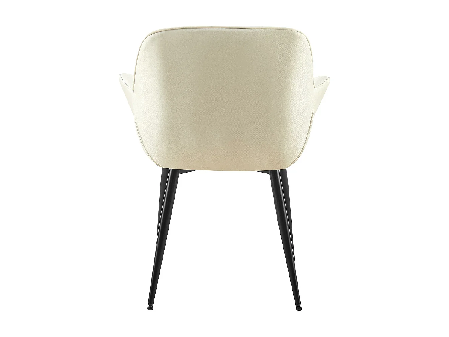 chaises avec accoudoirs - Tissu - Crème - Roseville