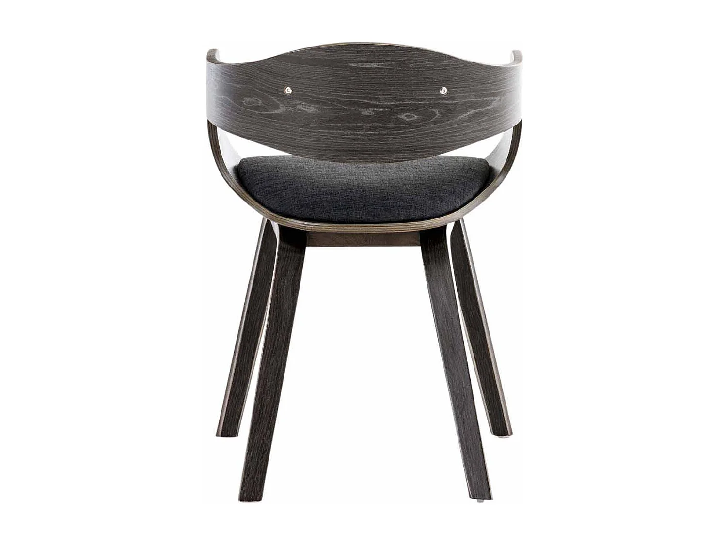 chaises avec accoudoirs - Tissu - Gris / Gris foncé - Kingston