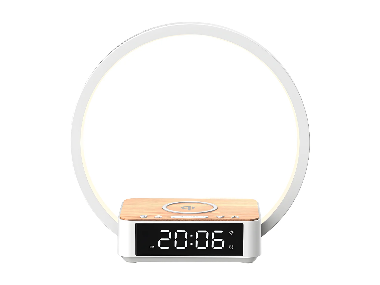 Lampe LED-Réveil et station de charge ARSOWAKE