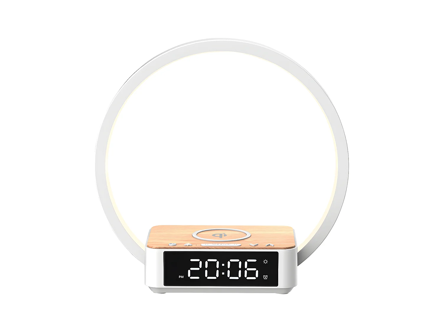 Lampe LED-Réveil et station de charge ARSOWAKE