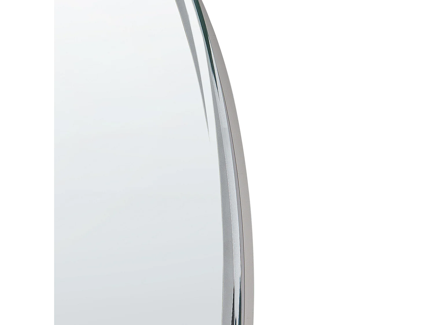 Espelho LED para casa de banho TANAY 60 cm 60 cm Com altifalante Bluetooth integrado Prateado