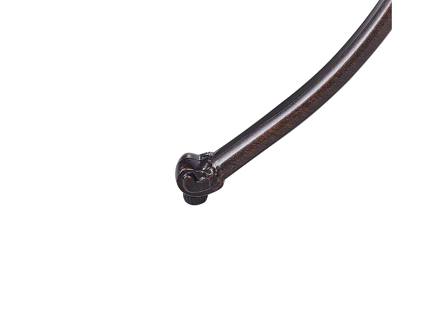 Stolik bistro ANDALO 68 cm 68 cm Metal Brązowy