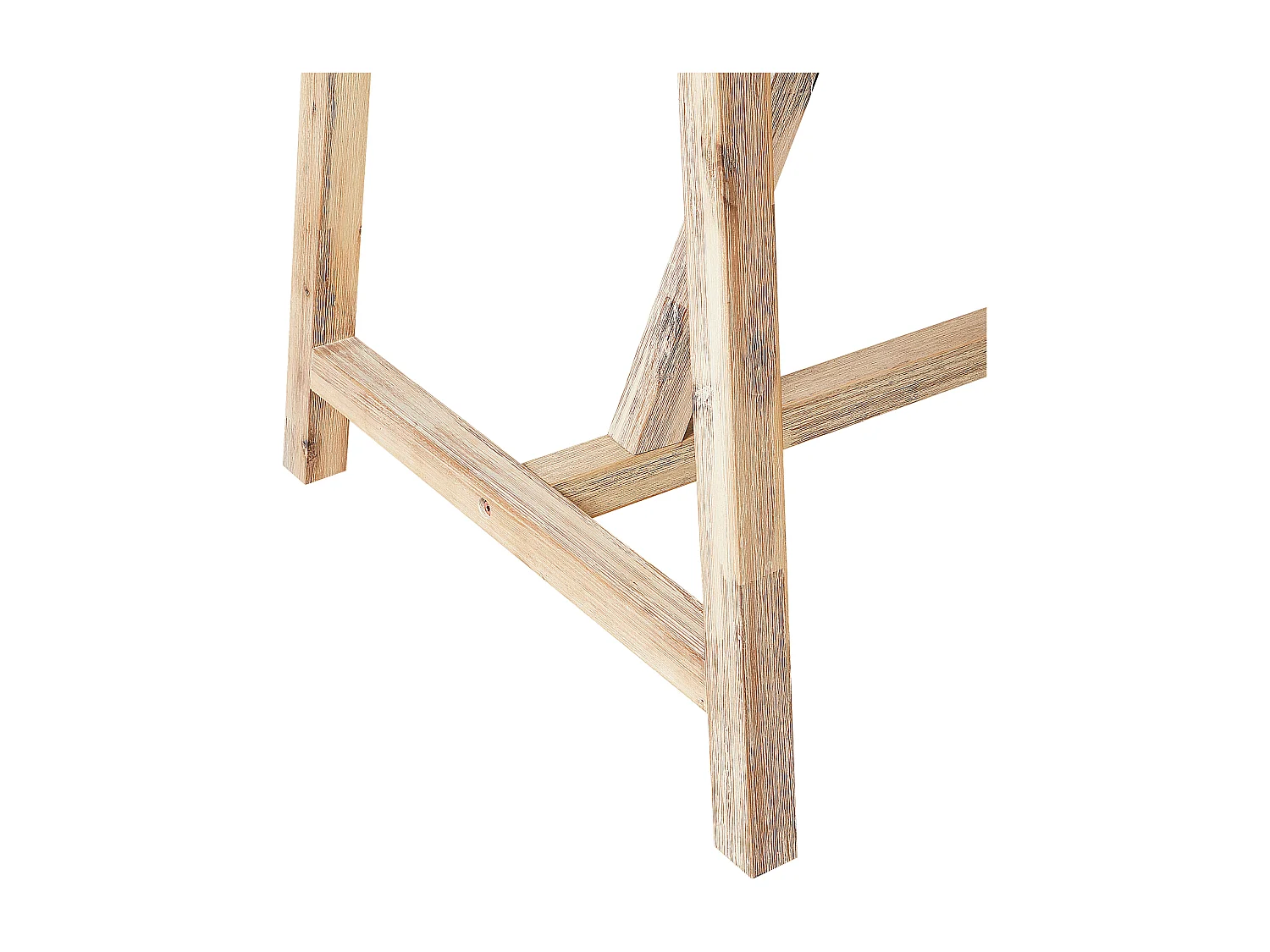 Table de salle à manger de jardin TALAMONE 140 cm 70 cm Gris