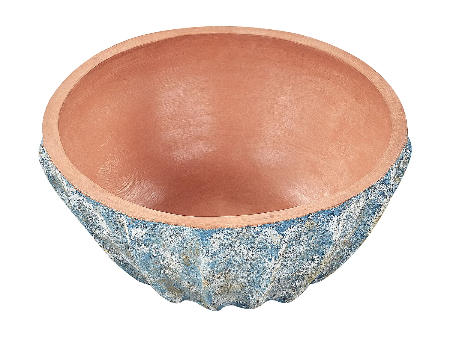 Bloempot OSTRYA Keramiek 51 cm Blauw