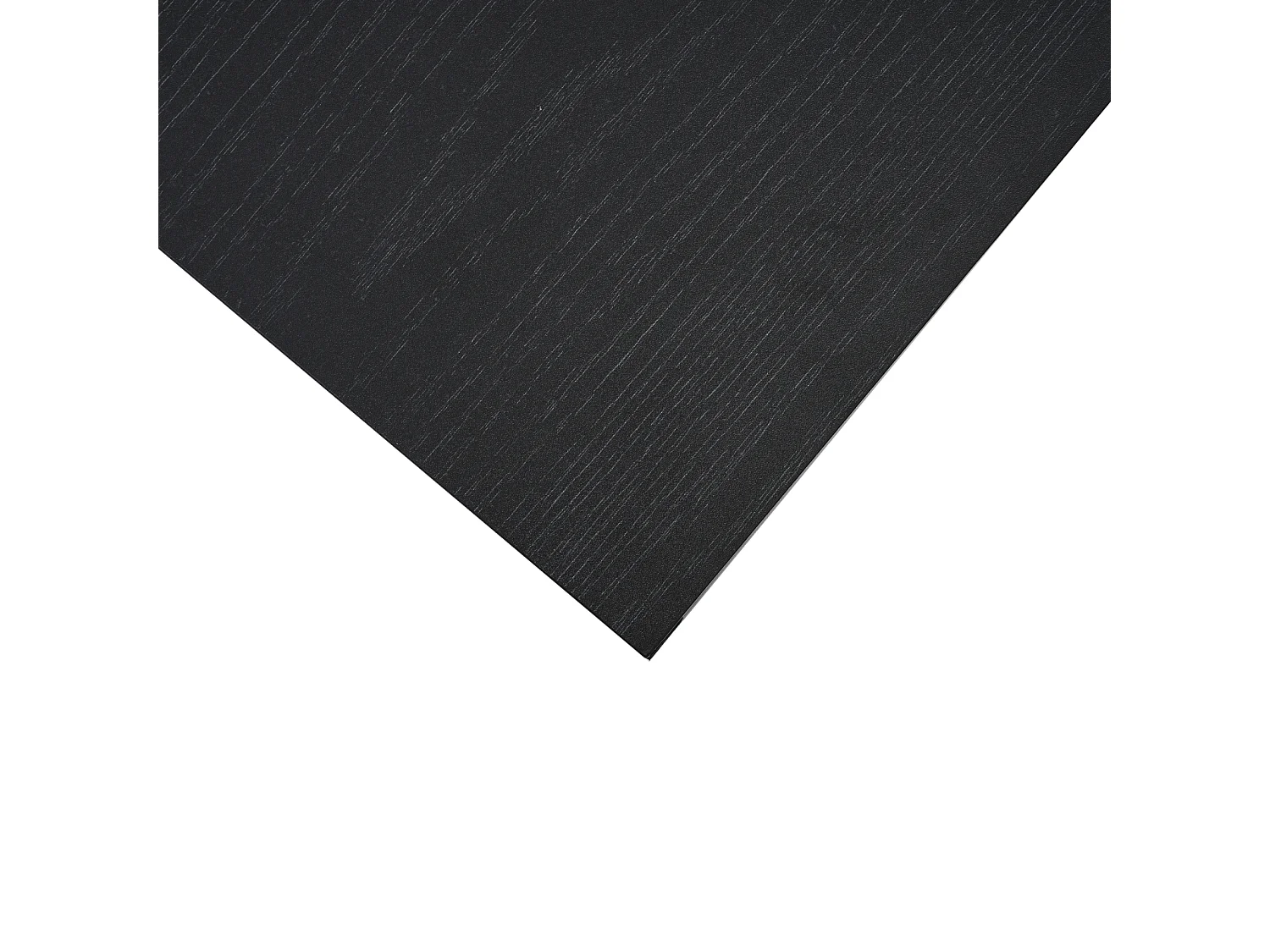 Dressoir 160x40x80cm, met 3 rotan glazen deuren, 2 halfronde deuren, hoge kwaliteit, zwart