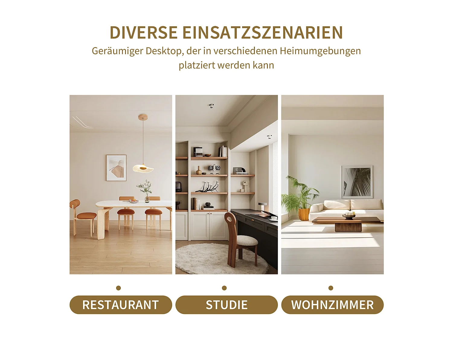 Rechthoekige eettafel voor 4 tot 6 couverts - 119 x 70 x 75 cm - MDF hout + metaal - Marmerpatroon - Wit + zwart