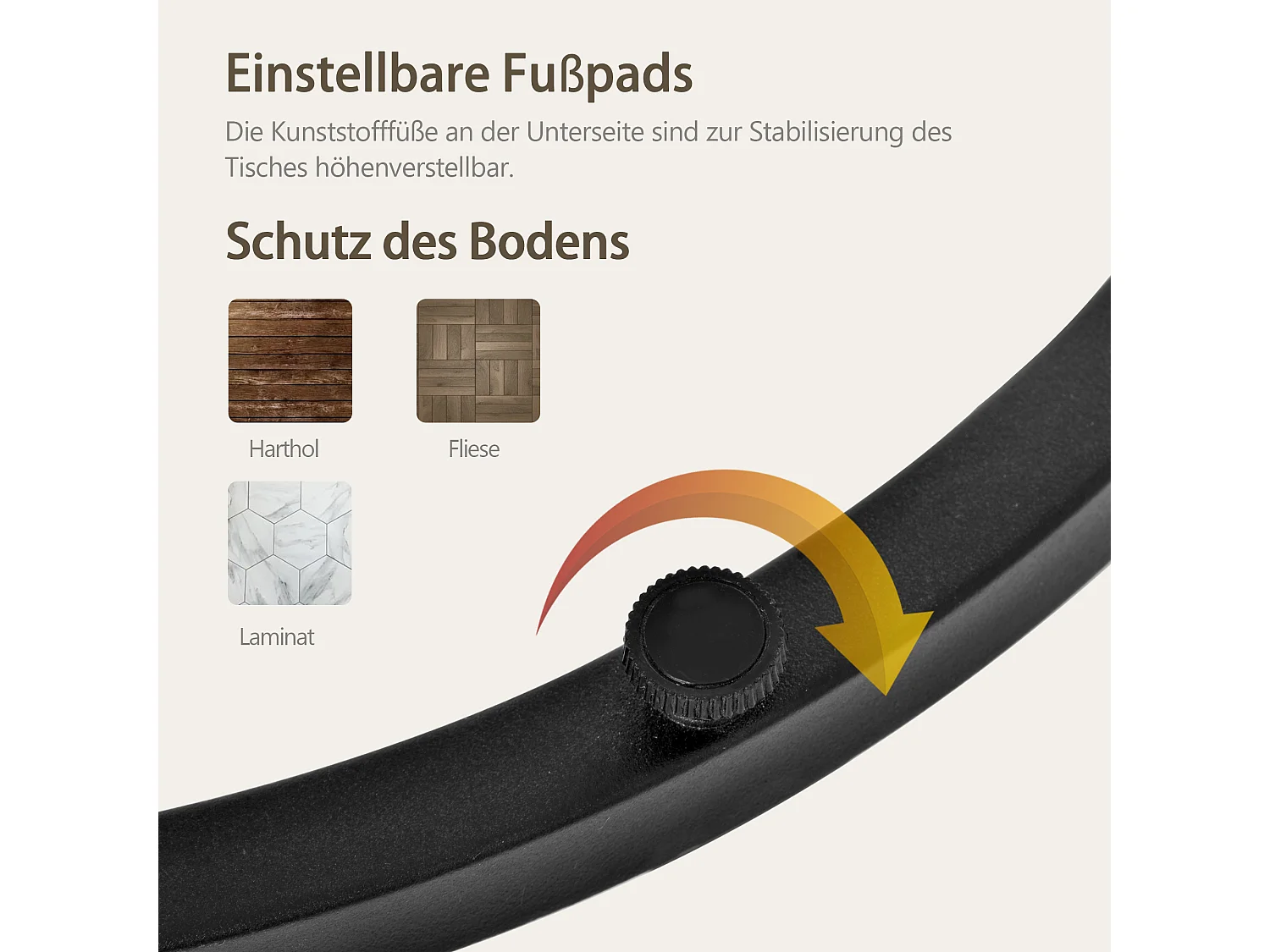 Juego de 2 mesas de centro nido y mesa auxiliar - madera MDF y patas de metal - color roble