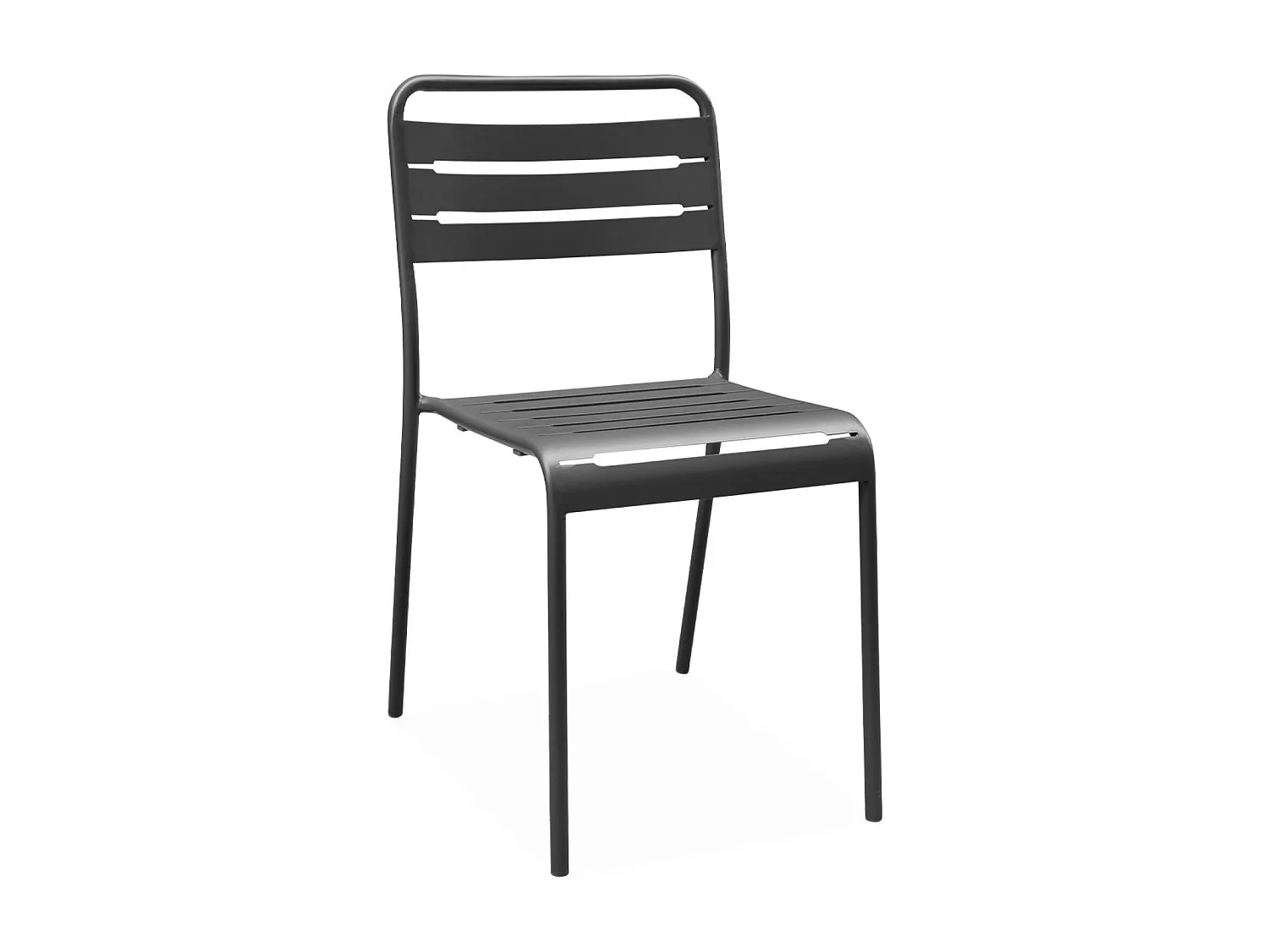 Set mesa de jardín de metal con 8 sillas antracita