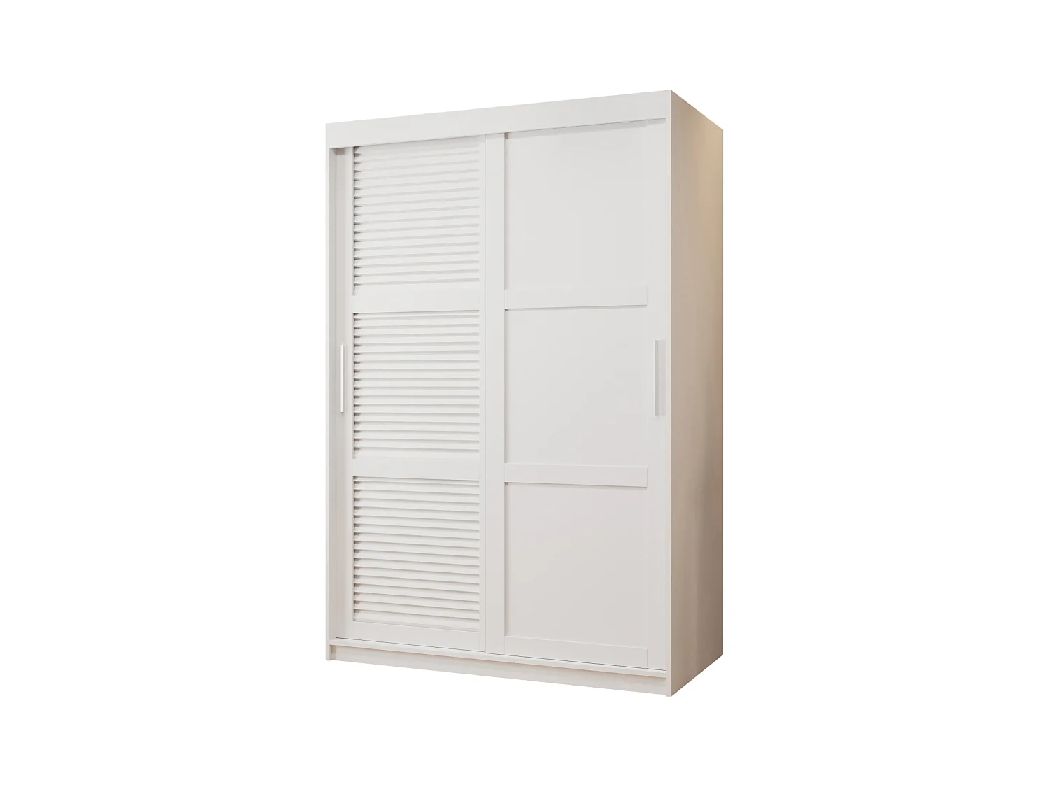 ARMOIRE ZALUZJA 3 À PORTES COULISSANTES 200/120/62 2 Portes (blanc)