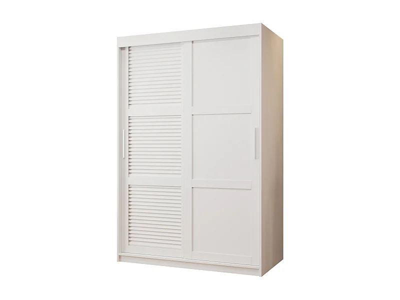 ARMOIRE ZALUZJA 3 À PORTES COULISSANTES 200/120/62 2 Portes (blanc)