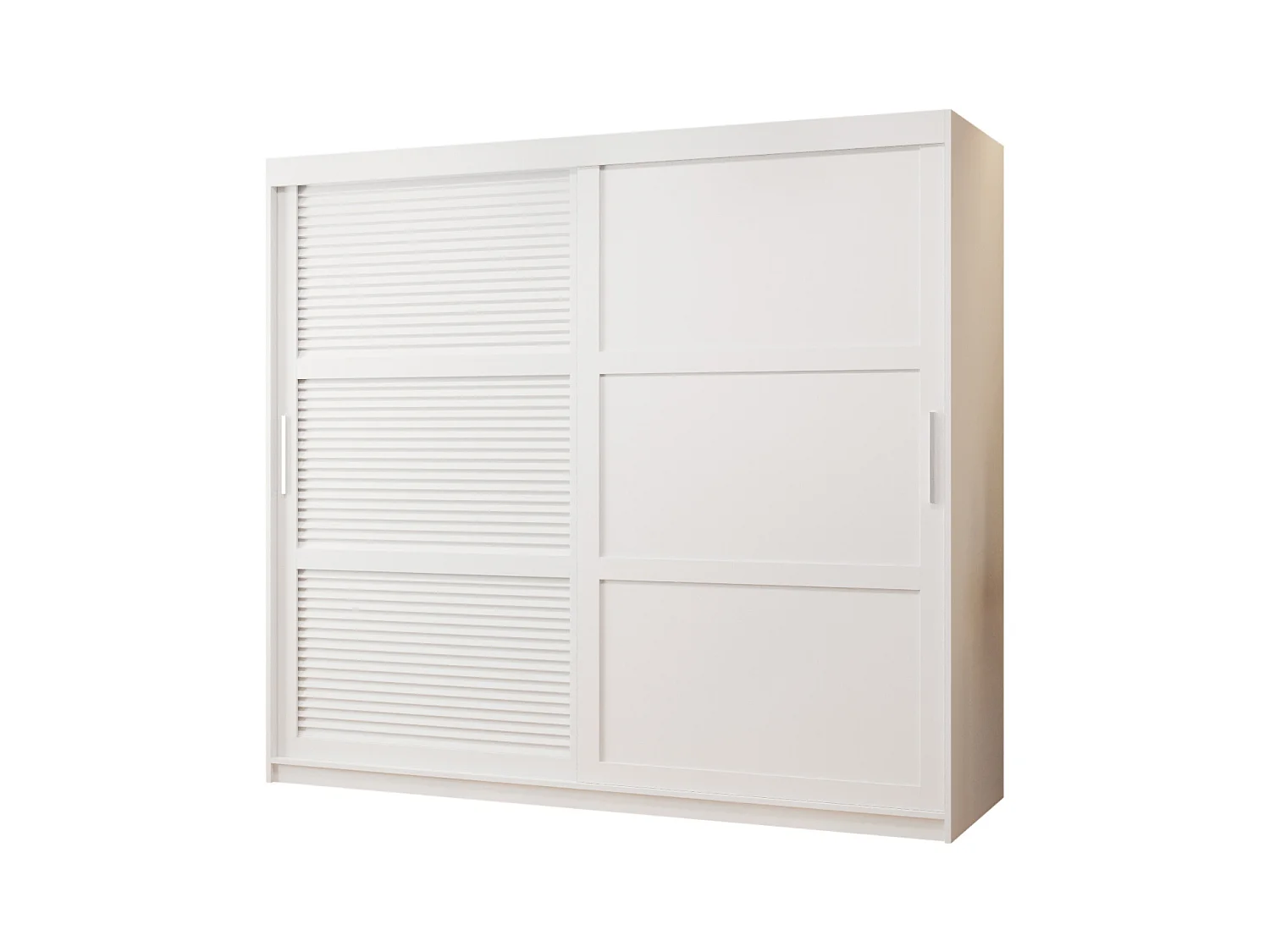 ARMOIRE ZALUZJA 3 À PORTES COULISSANTES 200/200/62 2 Portes (blanc)
