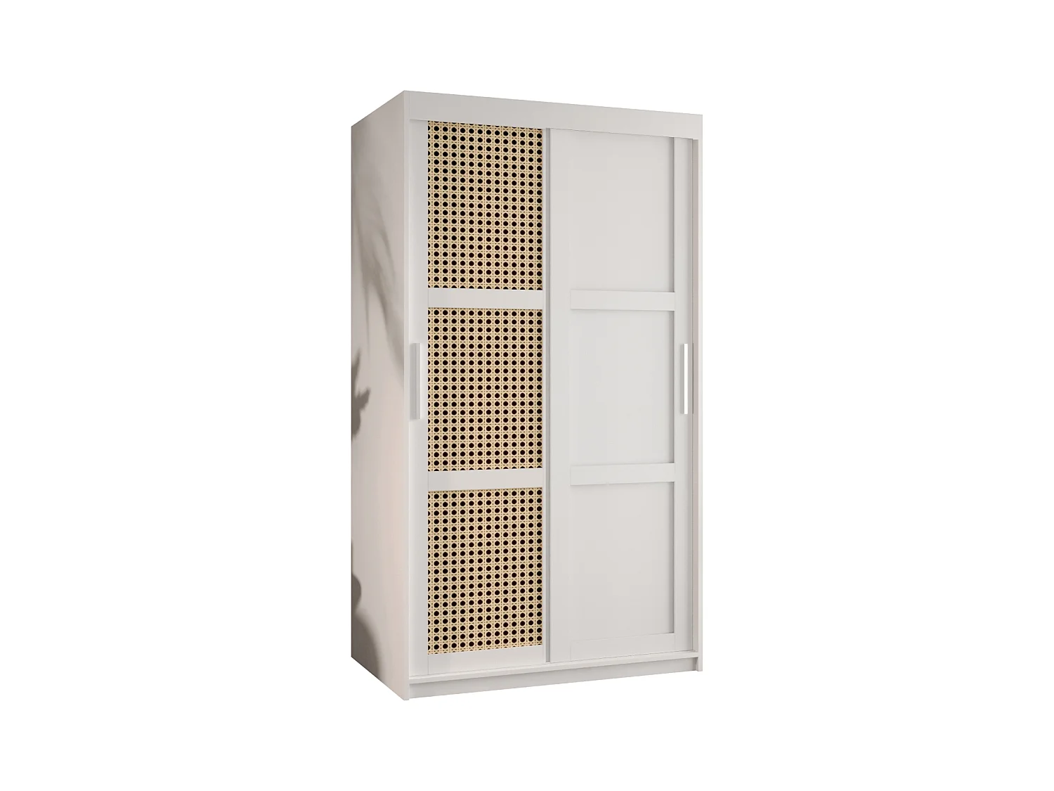 ARMOIRE PLECIONKA 3 À PORTES COULISSANTES 200/100/62 2 Portes (blanc)