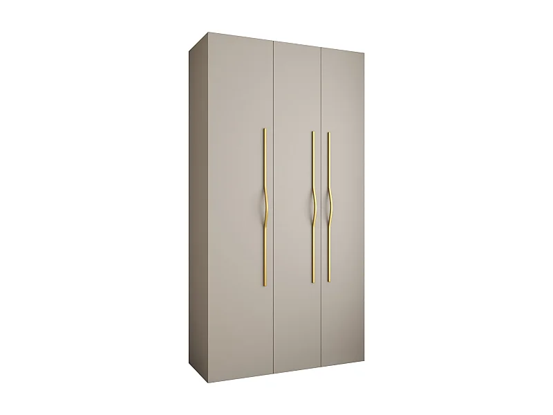 Draaideurkast Como 2 245,5/130/50 3-deurs (kasjmier/goud)