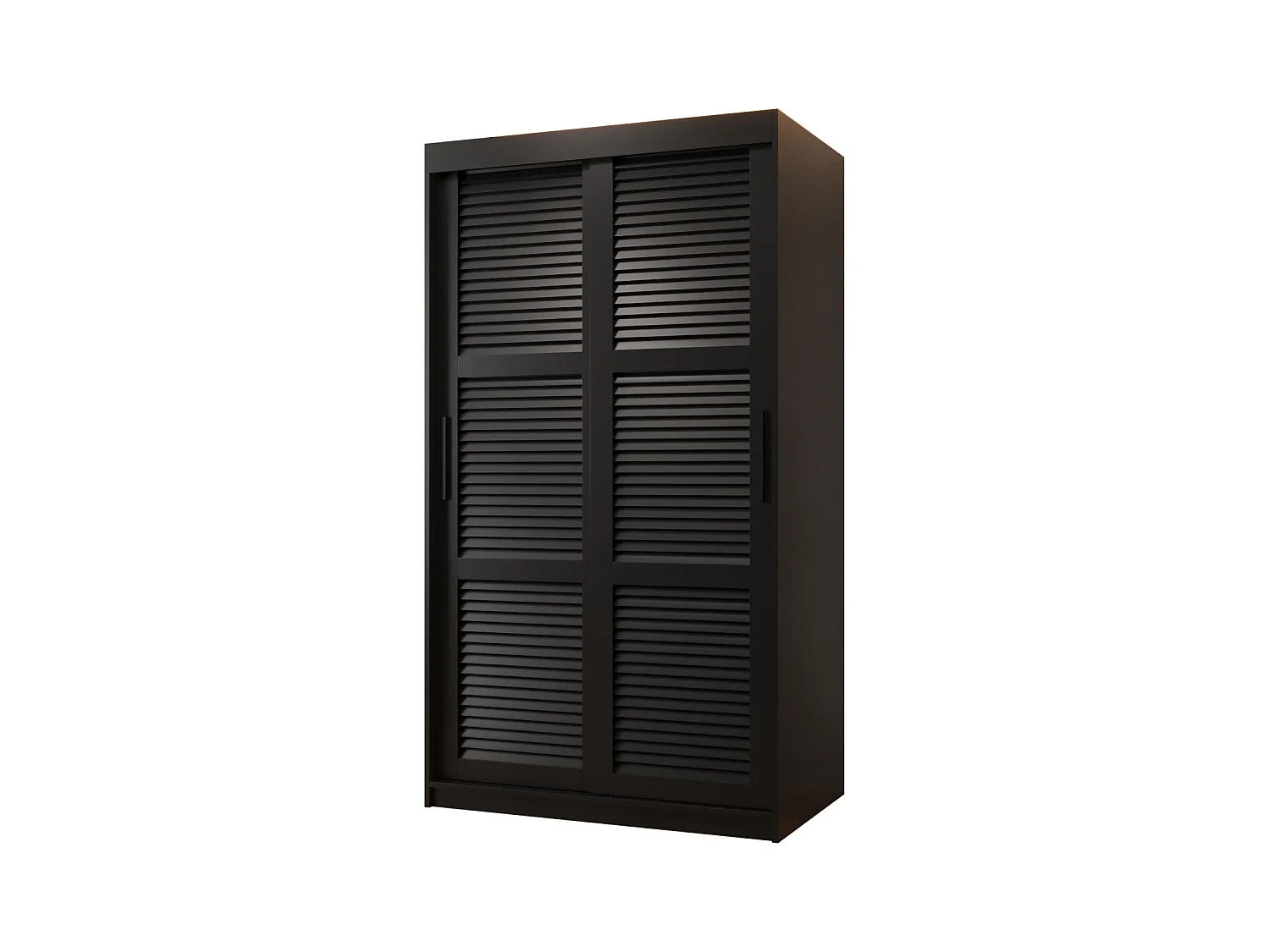 ARMOIRE ZALUZJA À PORTES COULISSANTES 200/100/62 2 Portes (negro)