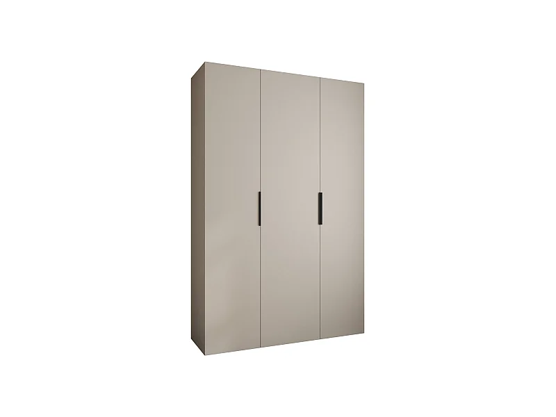 Draaideurkast Como 4 245,5/160/40 3-deurs (kasjmier/zwart)