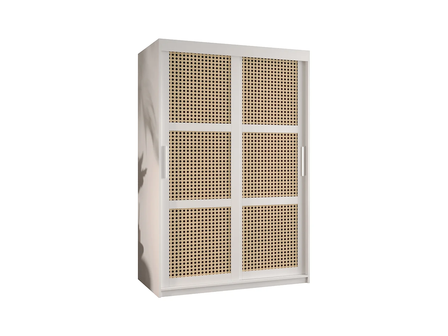 ARMOIRE PLECIONKA À PORTES COULISSANTES 200/120/62 2 Portes (blanc)