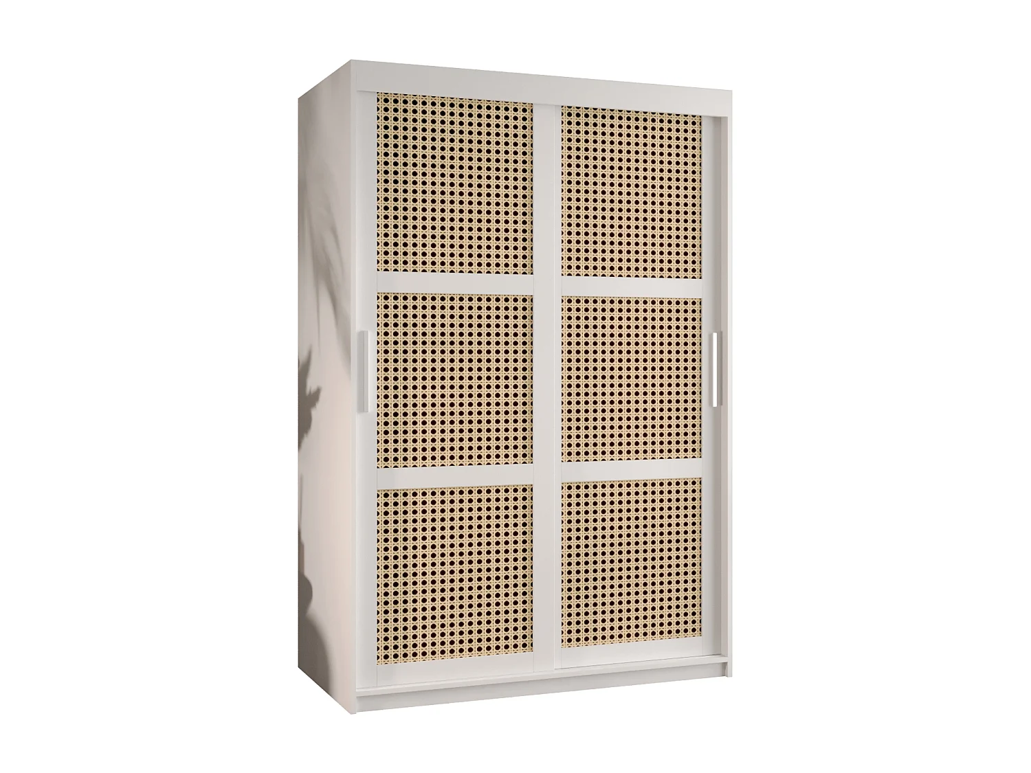 ARMOIRE PLECIONKA À PORTES COULISSANTES 200/120/62 2 Portes (blanc)