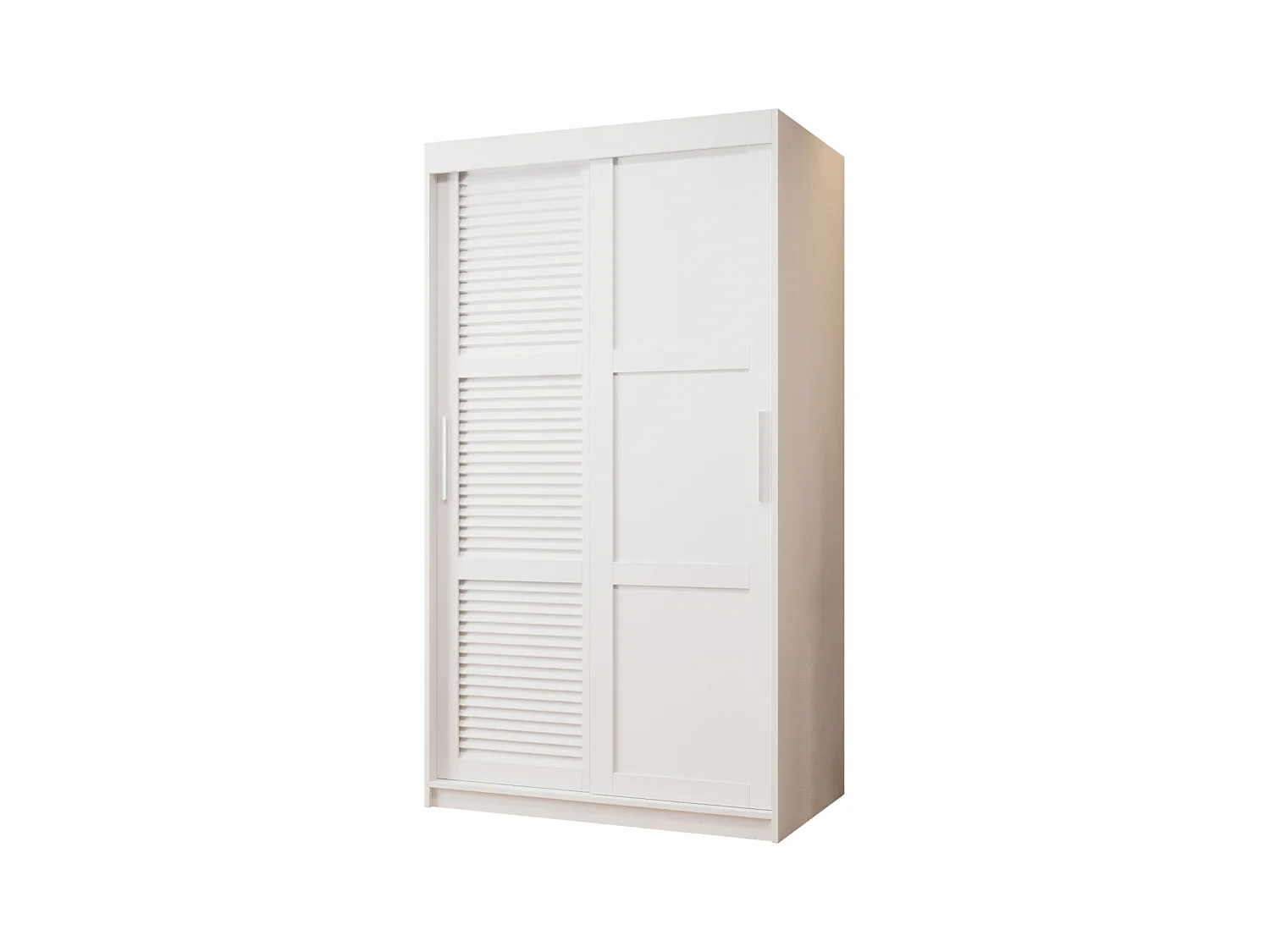 ARMADIO ZALUZJA 3 AD ANTE SCORREVOLI 200/100/62 2 porte (Bianco)