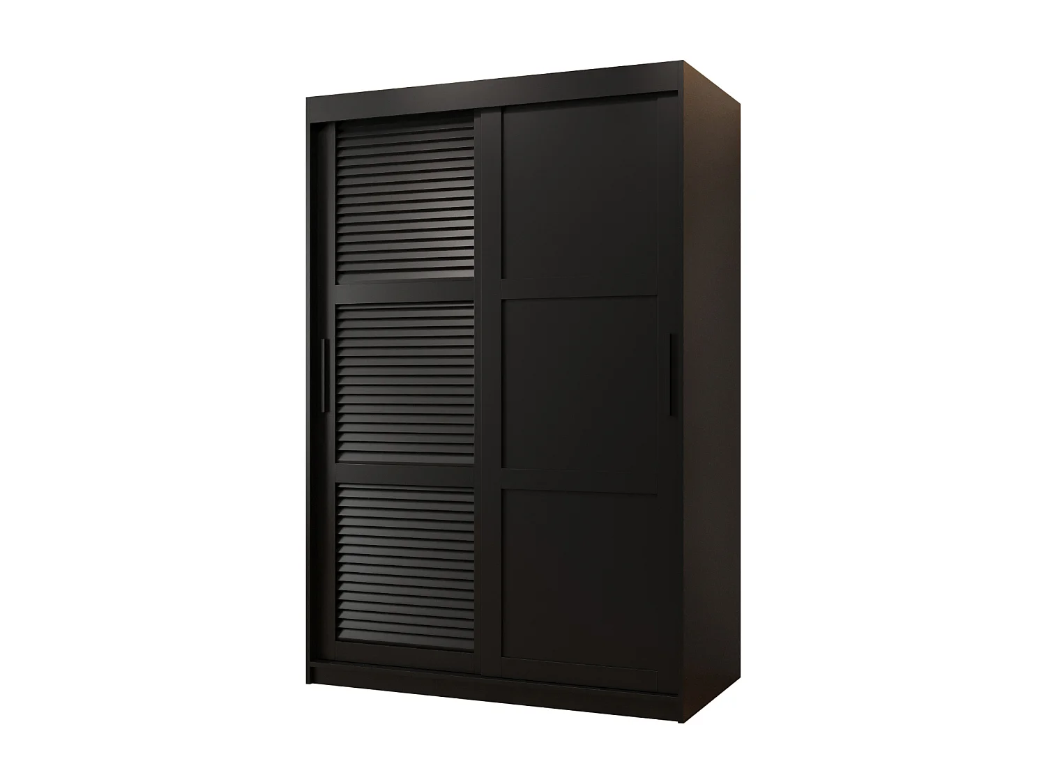 ARMOIRE ZALUZJA 3 À PORTES COULISSANTES 200/120/62 2 Portes (negro)