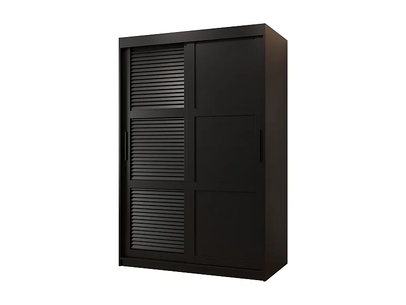 ARMOIRE ZALUZJA 3 À PORTES COULISSANTES 200/120/62 2 Portes (negro)