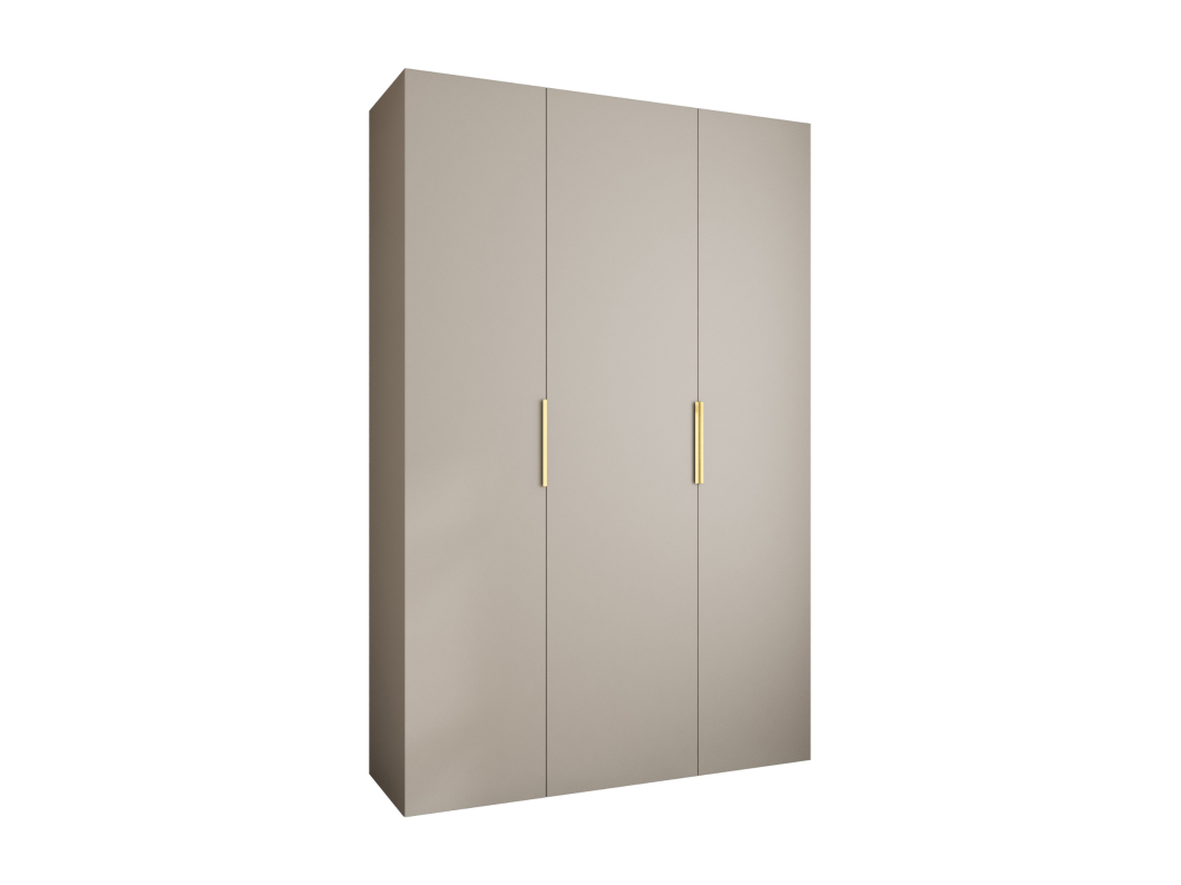 Draaideurkast Como 4 245,5/160/50 3-deurs (kasjmier/goud)