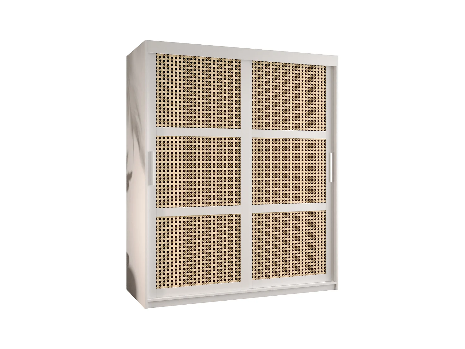 ARMOIRE PLECIONKA À PORTES COULISSANTES 200/150/62 2 Portes (blanc)