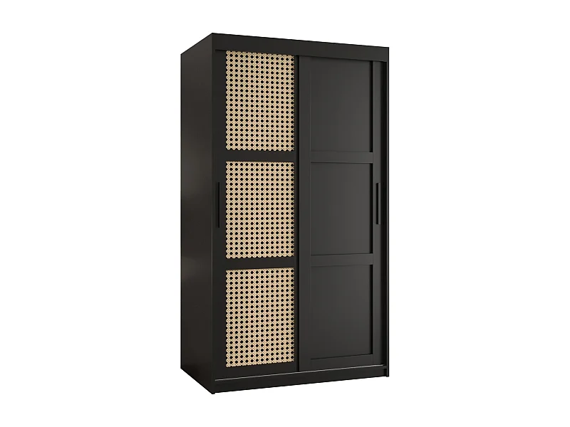 ARMOIRE PLECIONKA 3 À PORTES COULISSANTES 200/100/62 2 Portes (negro)