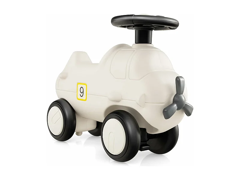 Rutschauto, Rutscherfahrzeug in Flugzeug Optik, Rutscher Auto mit niedlichem Propeller, für Kinder ab 18 Monaten