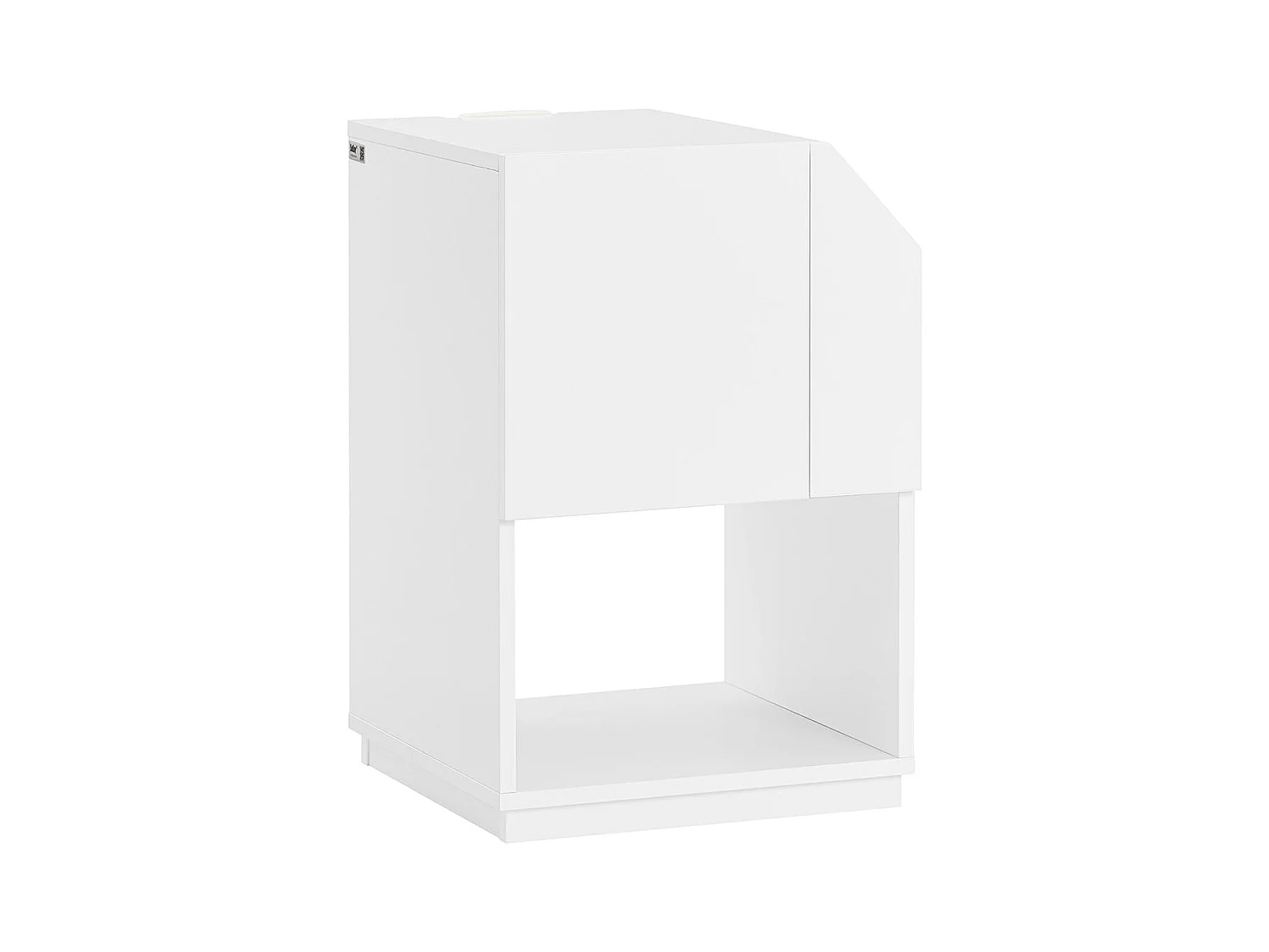 SoBuy FBT136-W Table de Chevet Table de Nuit Bout de Canapé Table d'Appoint Table Téléphone Table de Café Table Basse