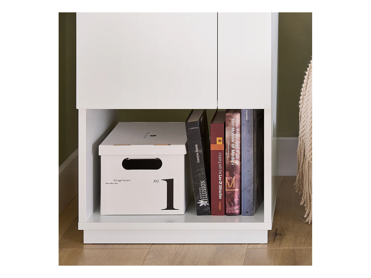 SoBuy FBT136-W Table de Chevet Table de Nuit Bout de Canapé Table d'Appoint Table Téléphone Table de Café Table Basse