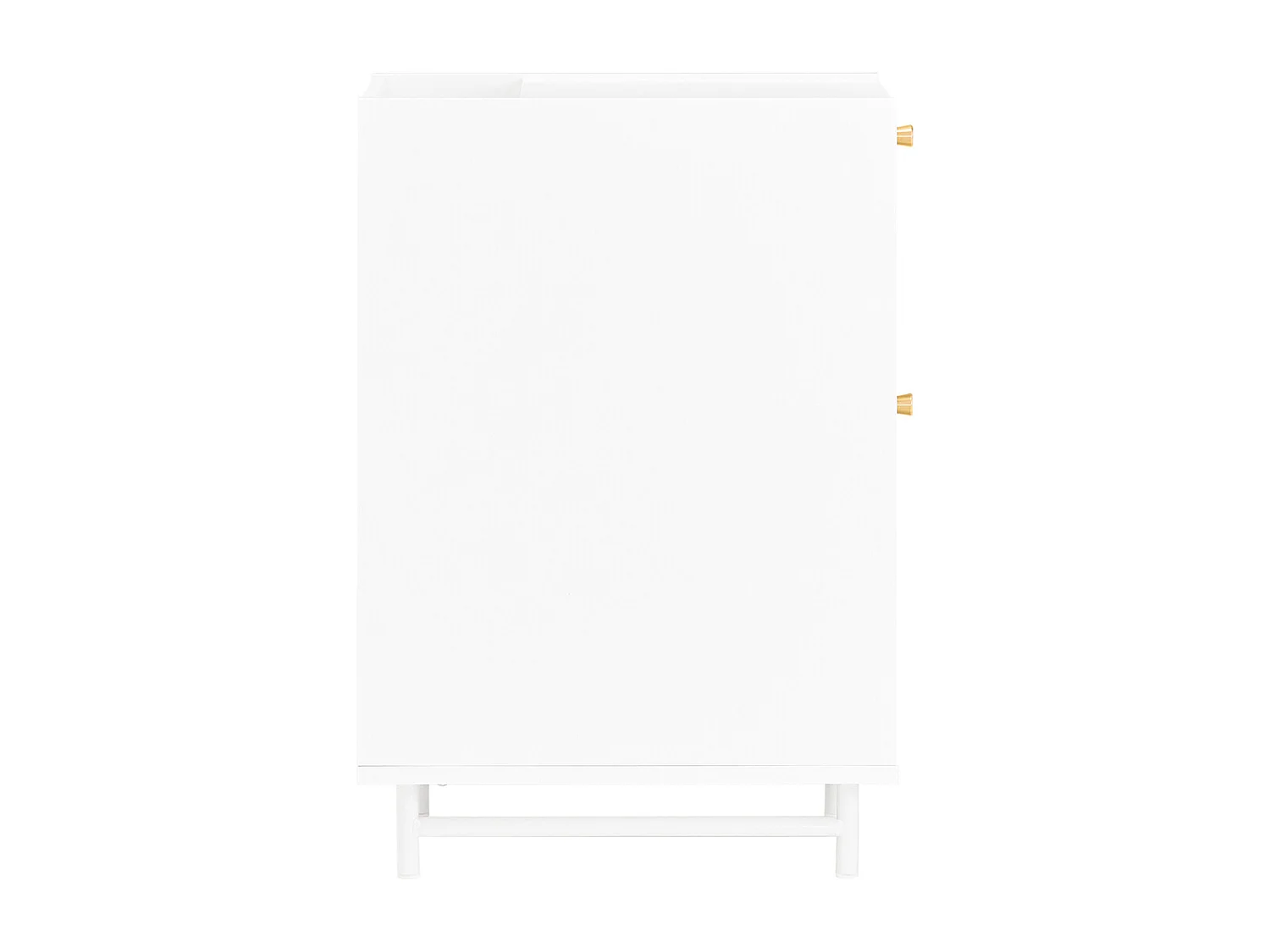 Stolik kawowy z 2 szufladami, stolik nocny FBT139-W