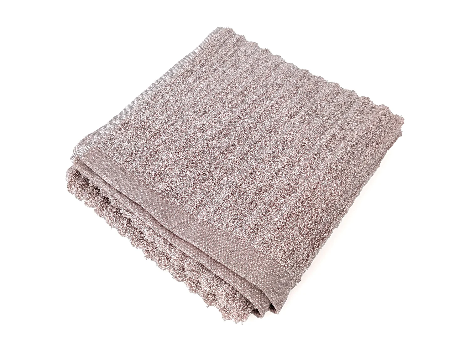 Serviette de toilette uni coton 50x100 cm SPECTRE rose