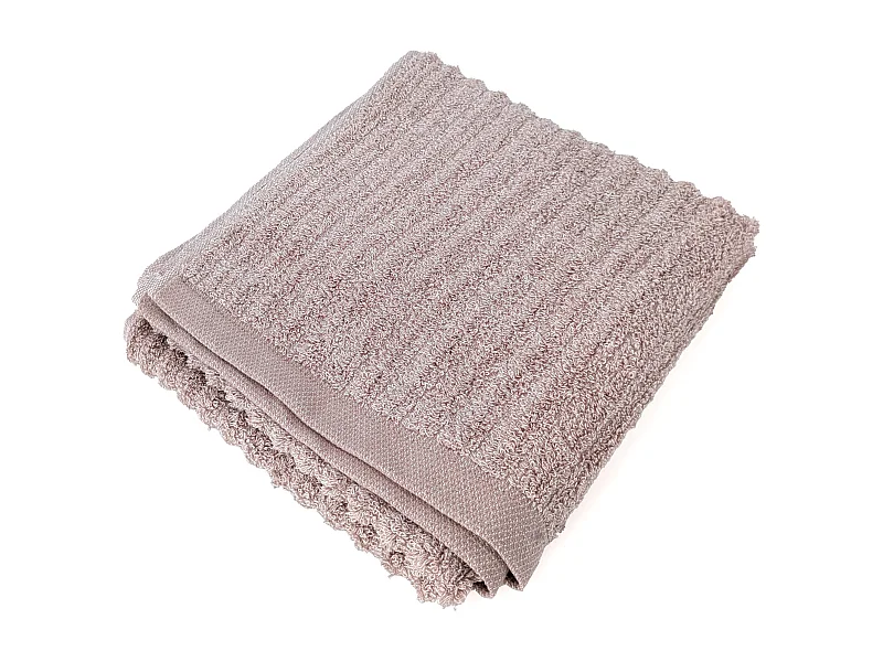 Serviette de toilette uni coton 50x100 cm SPECTRE rose