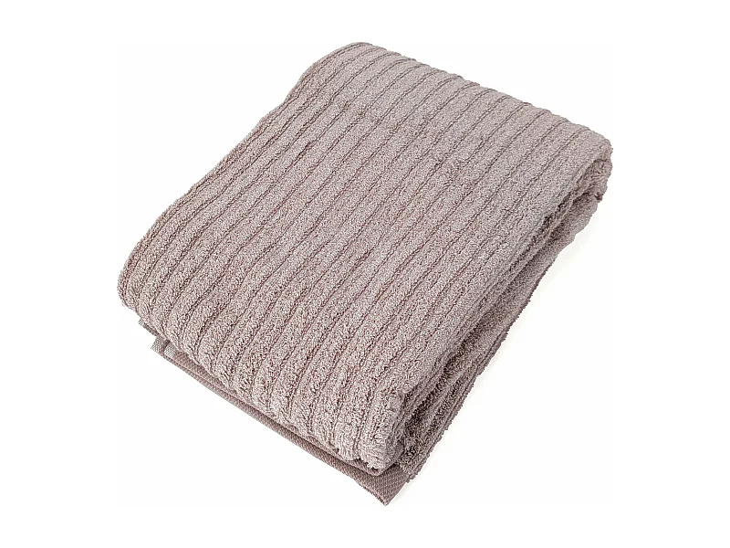 Drap de bain uni coton 100x150 cm SPECTRE rose